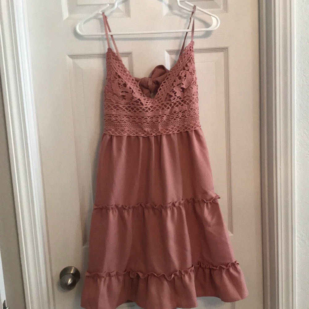 Dusty Rose SHEIN dress